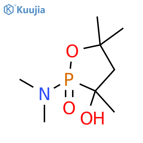 2-(dimethylamino)-3,5,5-trimethyl-1,2-oxaphospholan-3-ol 2-oxide structure