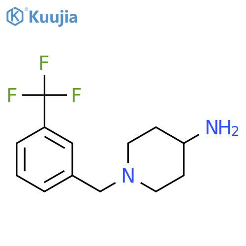 1-3-(Trifluoromethyl)benzylpiperidin-4-amine Dihydrochloride structure