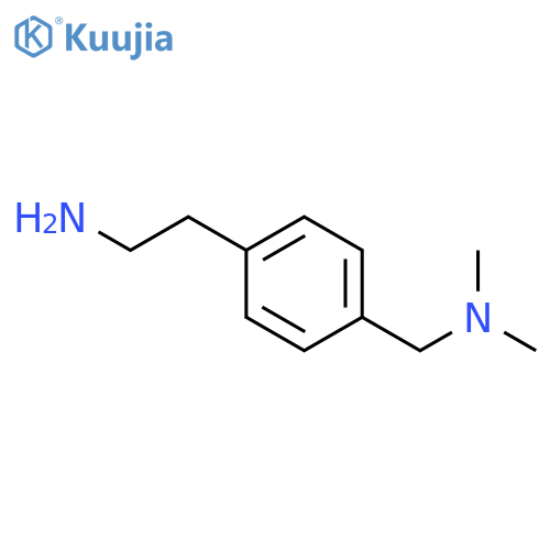 2-(4-Dimethylaminomethylphenyl)-ethylamine structure