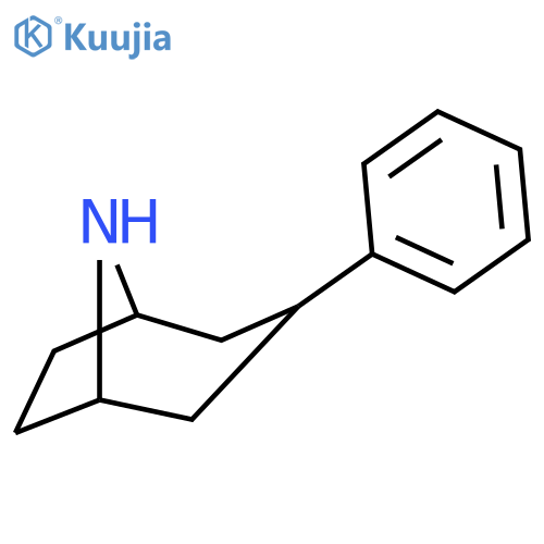 3-phenyl-8-azabicyclo3.2.1octane structure