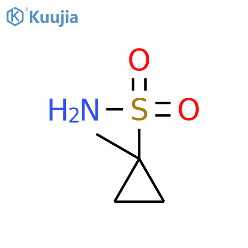 1-Methylcyclopropane-1-sulfonamide structure