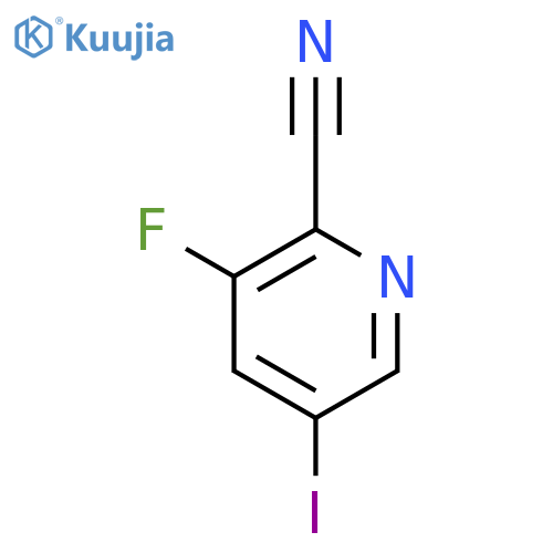 3-Fluoro-5-iodopicolinonitrile structure