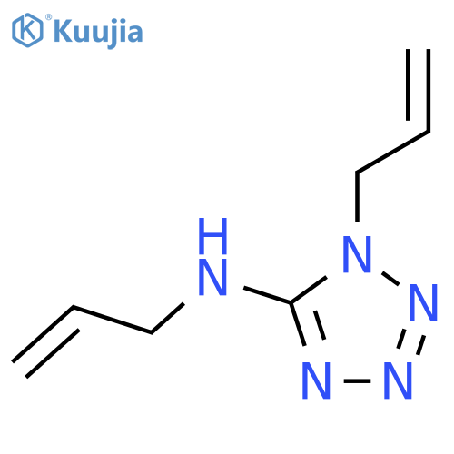 1-allyl-5-(allylamino)tetrazole structure