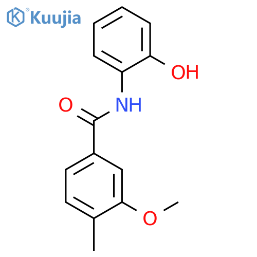 Benzamide, N-(2-hydroxyphenyl)-3-methoxy-4-methyl- (9CI) structure
