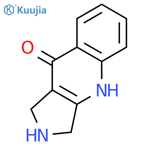 1,2,3,4-tetrahydro-pyrrolo[3,4-b]quinolin-9-one structure