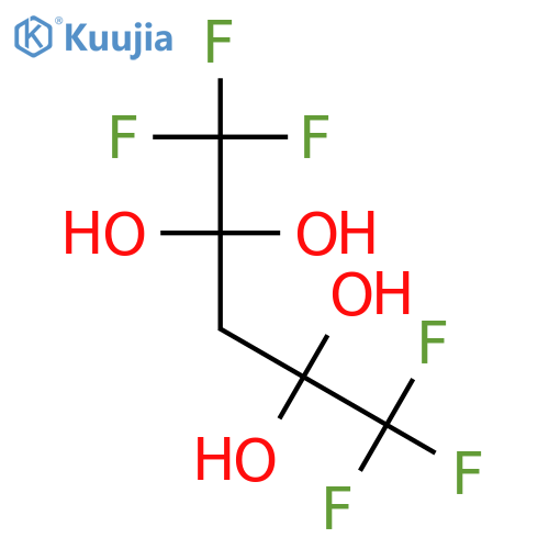 1,1,1,5,5,5-hexafluoropentane-2,2,4,4-tetraol structure