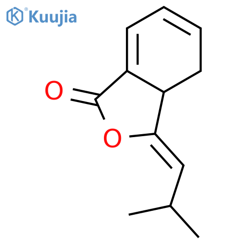 1(3H)-Isobenzofuranone, 3a,4-dihydro-3-(2-methylpropylidene)- structure