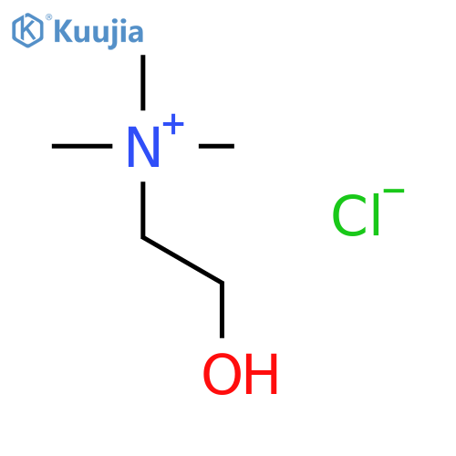 Choline chloride structure