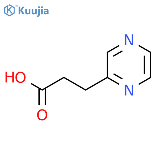 3-(Pyrazin-2-yl)propanoic acid structure