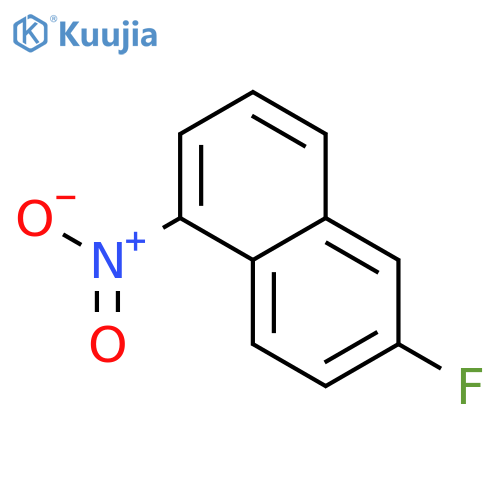 Naphthalene, 6-fluoro-1-nitro- structure