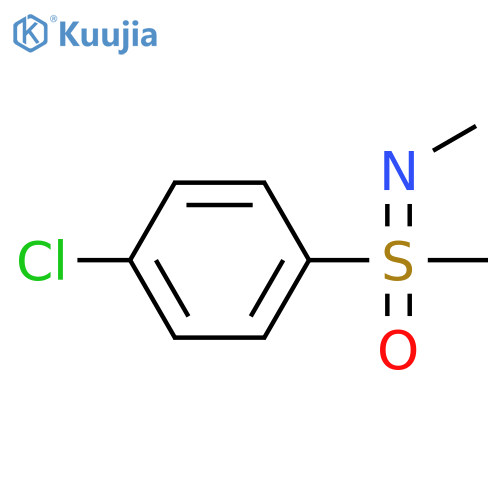 (4-chlorophenyl)(methyl)oxo-lambda6-sulfanylidene(methyl)amine structure