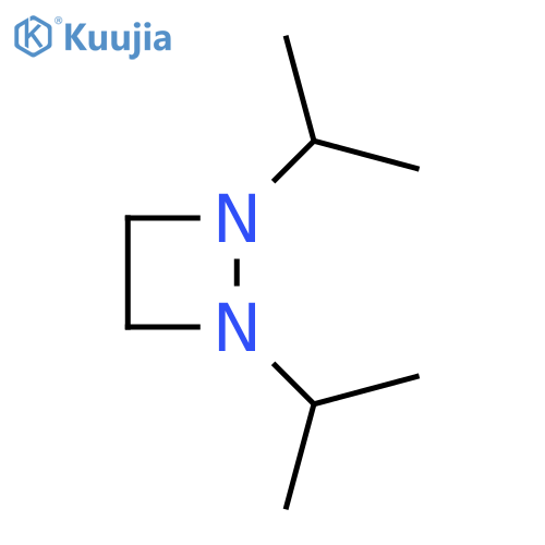 1,2-diazetidine,1,2-bis(1-methylethyl)-trans structure