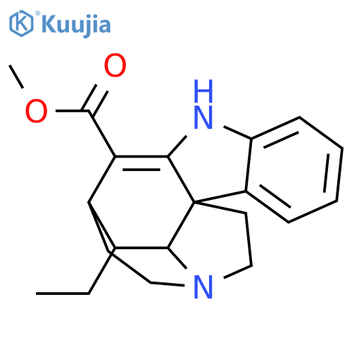3,5-Ethano-3H-pyrrolo[2,3-d]carbazole-6-carboxylicacid, 4-ethyl-1,2,3a,4,5,7-hexahydro-, methyl ester, (3S,3aR,4S,5S,11bS)- structure