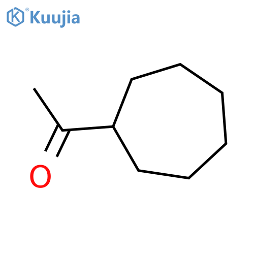 1-cycloheptylethan-1-one structure