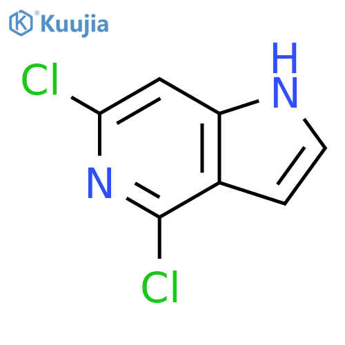 4,6-Dichloro-1H-pyrrolo[3,2-c]pyridine structure