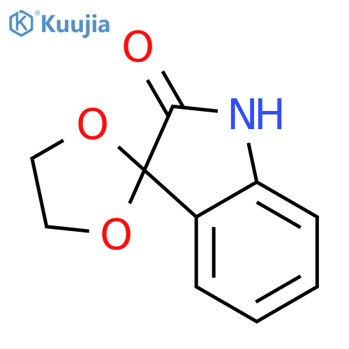 Spiro1,3-dioxolane-2,3'-indol-2'(1'H)-one structure