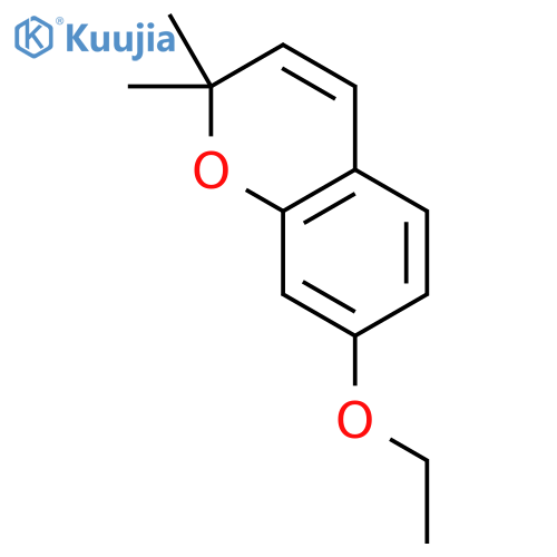 2H-1-Benzopyran,7-ethoxy-2,2-dimethyl- structure