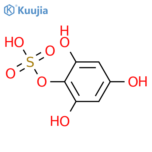 1,2,3,5-Benzenetetrol; 2-O-Sulfate structure