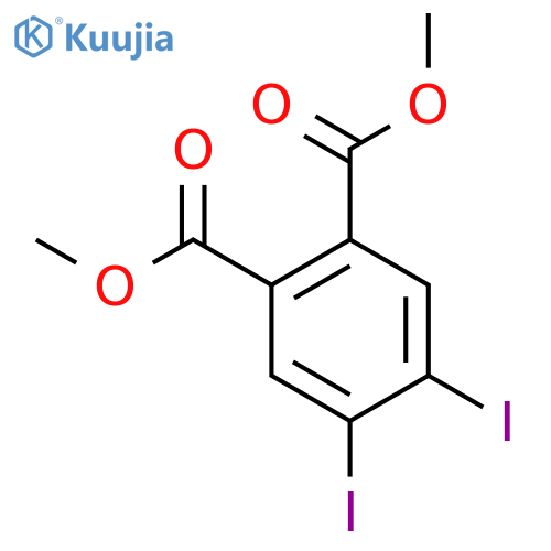 1,2-BENZENEDICARBOXYLIC ACID, 4,5-DIIODO-, DIMETHYL ESTER structure