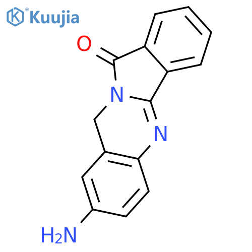 8-aminoisoindolo[1,2-b]quinazolin-12(10H)-one structure
