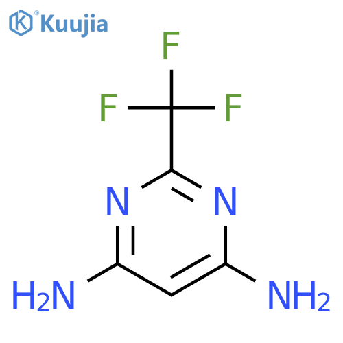 2-(Trifluoromethyl)pyrimidine-4,6-diamine structure