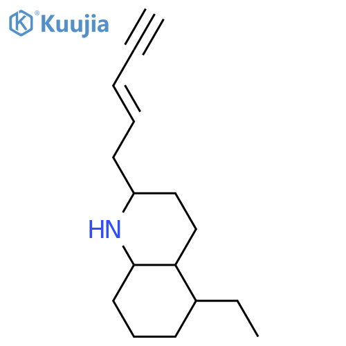 Dendrobates Alkaloid 231A structure