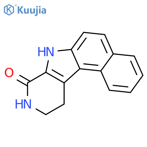 8H-Benzo[e]pyrido[3,4-b]indol-8-one, 7,9,10,11-tetrahydro- structure