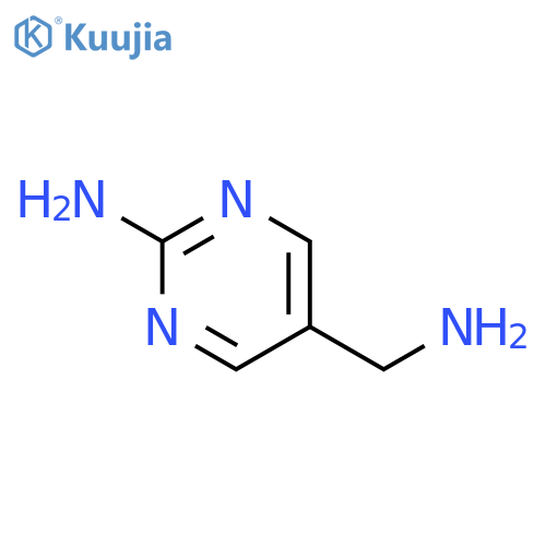 5-(Aminomethyl)pyrimidin-2-amine structure