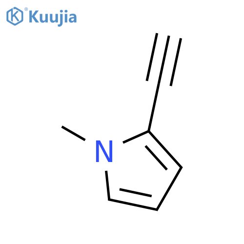 2-ethynyl-1-methyl-1h-pyrrole structure