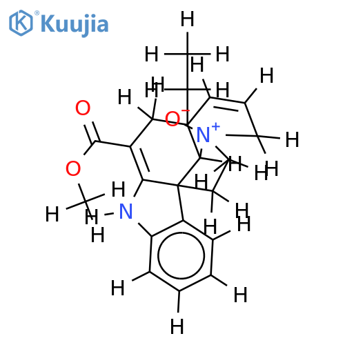 9-oxy-2,3,6,7-tetradehydro-aspidospermidine-3-carboxylic acid methyl ester structure