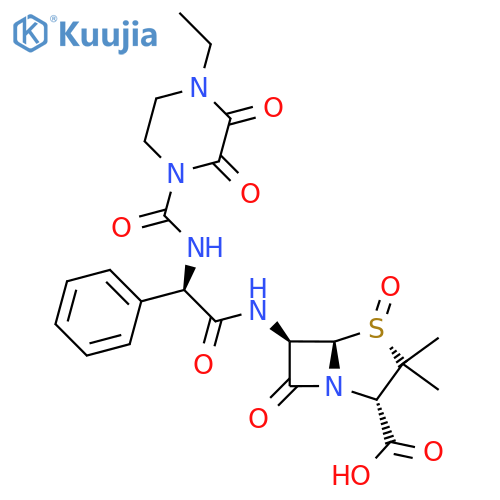 Piperacillin Sulfoxide structure