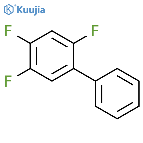 1,1'-Biphenyl, 2,4,5-trifluoro- structure