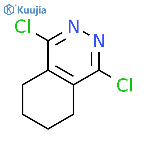 1,4-Dichloro-5,6,7,8-tetrahydrophthalazine structure
