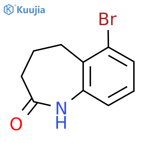 6-Bromo-2,3,4,5-tetrahydro-1h-1-benzazepin-2-one structure