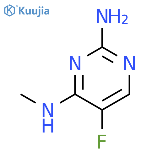 2,4-Pyrimidinediamine, 5-fluoro-N4-methyl- (9CI) structure