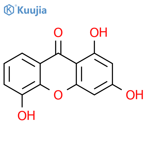 9H-Xanthen-9-one,1,3,5-trihydroxy- structure