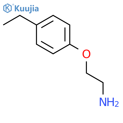 2-(4-Ethylphenoxy)ethylamine structure