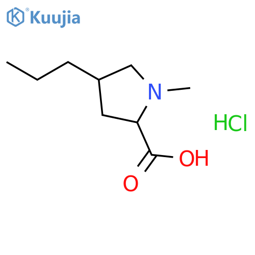 (4R)-1-Methyl-4-propyl-L-proline Hydrochloride structure
