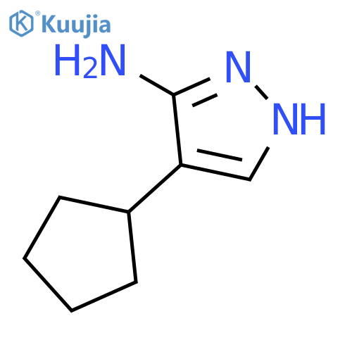 3-Amino-4-cyclopentyl-1H-pyrazole structure