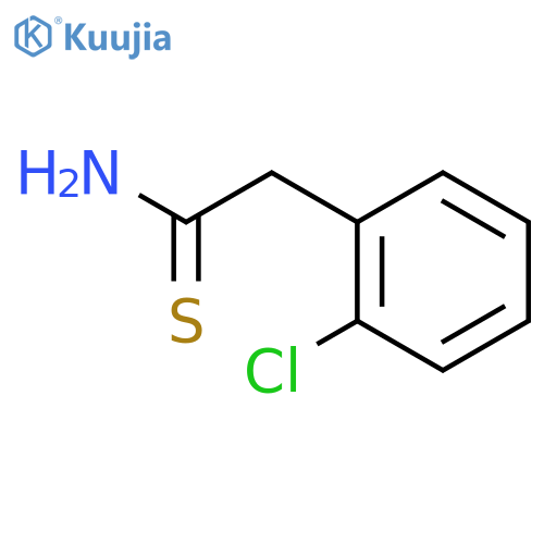 2-(2-Chlorophenyl)ethanethioamide structure