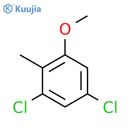 Benzene, 1,5-dichloro-3-methoxy-2-methyl- structure