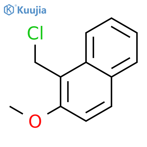 1-(chloromethyl)-2-methoxynaphthalene structure