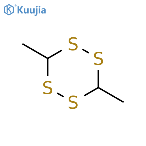 1,2,4,5-Tetrathiane, 3,6-dimethyl- structure