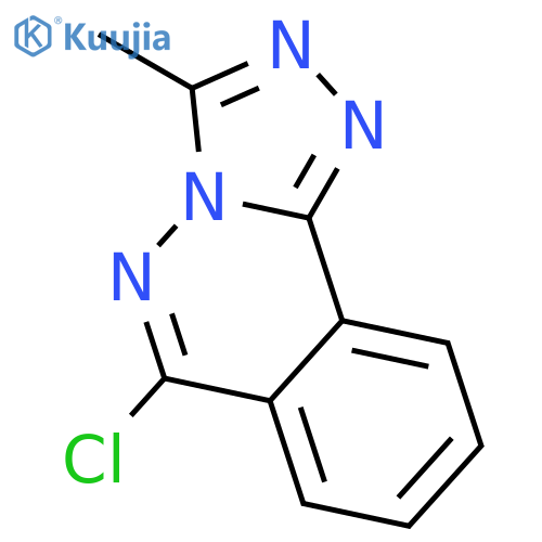 6-chloro-3-methyl-[1,2,4]triazolo[3,4-a]phthalazine structure
