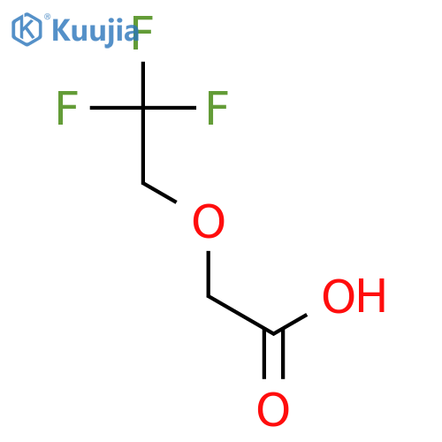 (2,2,2-Trifluoroethoxy)Acetic Acid structure