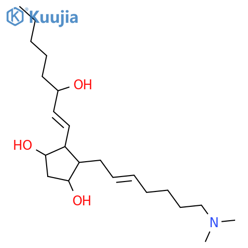 N-dimethylaminoprostaglandin F2alpha structure
