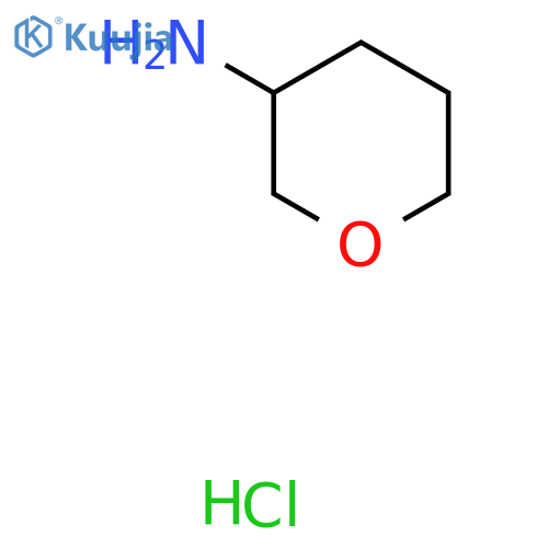 oxan-3-amine hydrochloride structure