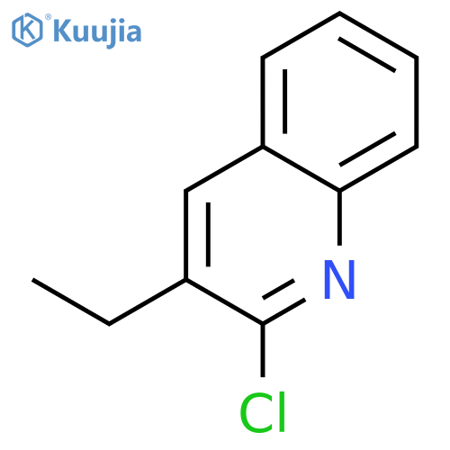 2-Chloro-3-ethylquinoline structure