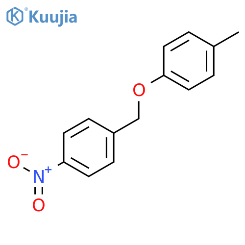 Benzene,1-methyl-4-[(4-nitrophenyl)methoxy]- structure