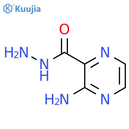 3-Aminopyrazine-2-carbohydrazide structure